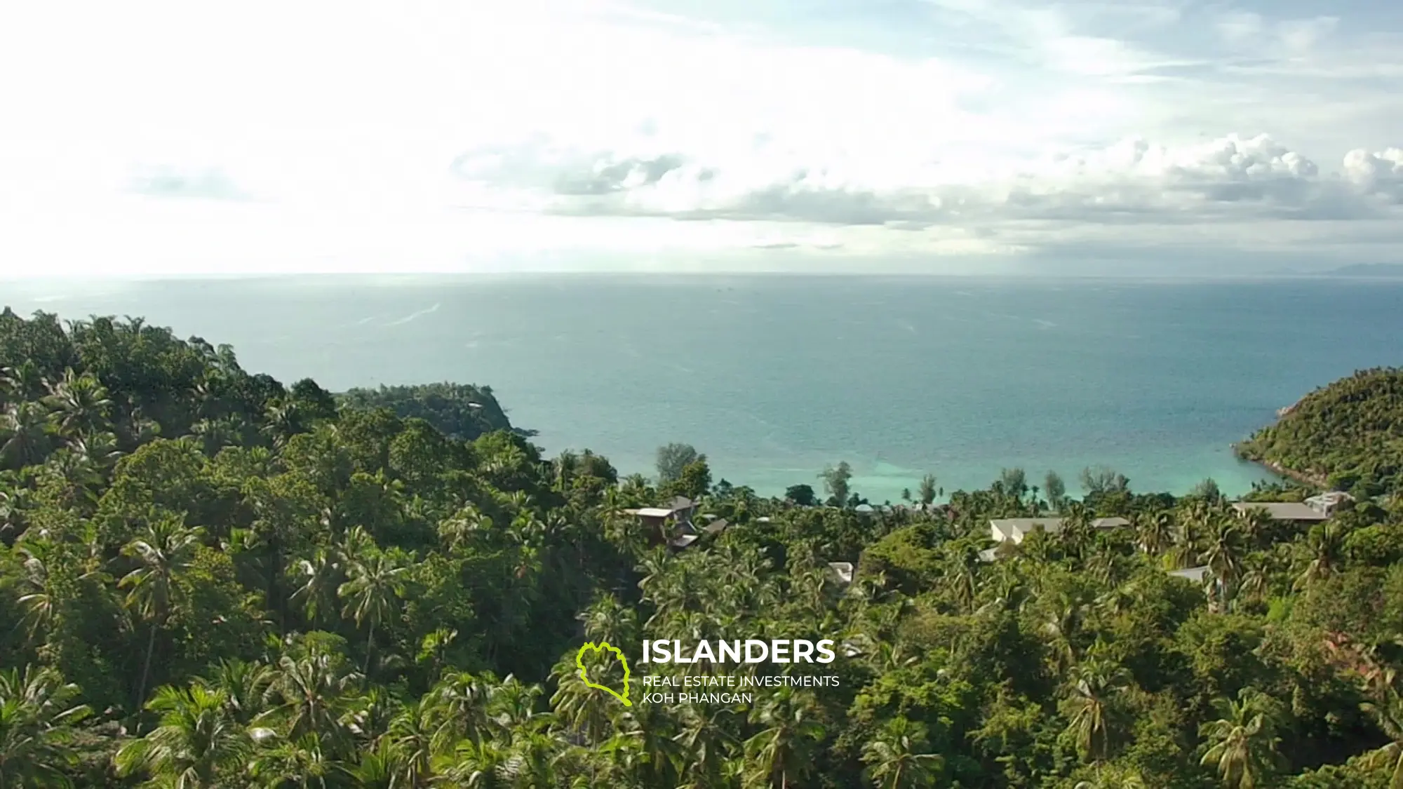 Erstklassiges Land in Haad Salad: Panoramablick auf das Meer in der Nähe von Bay Villas