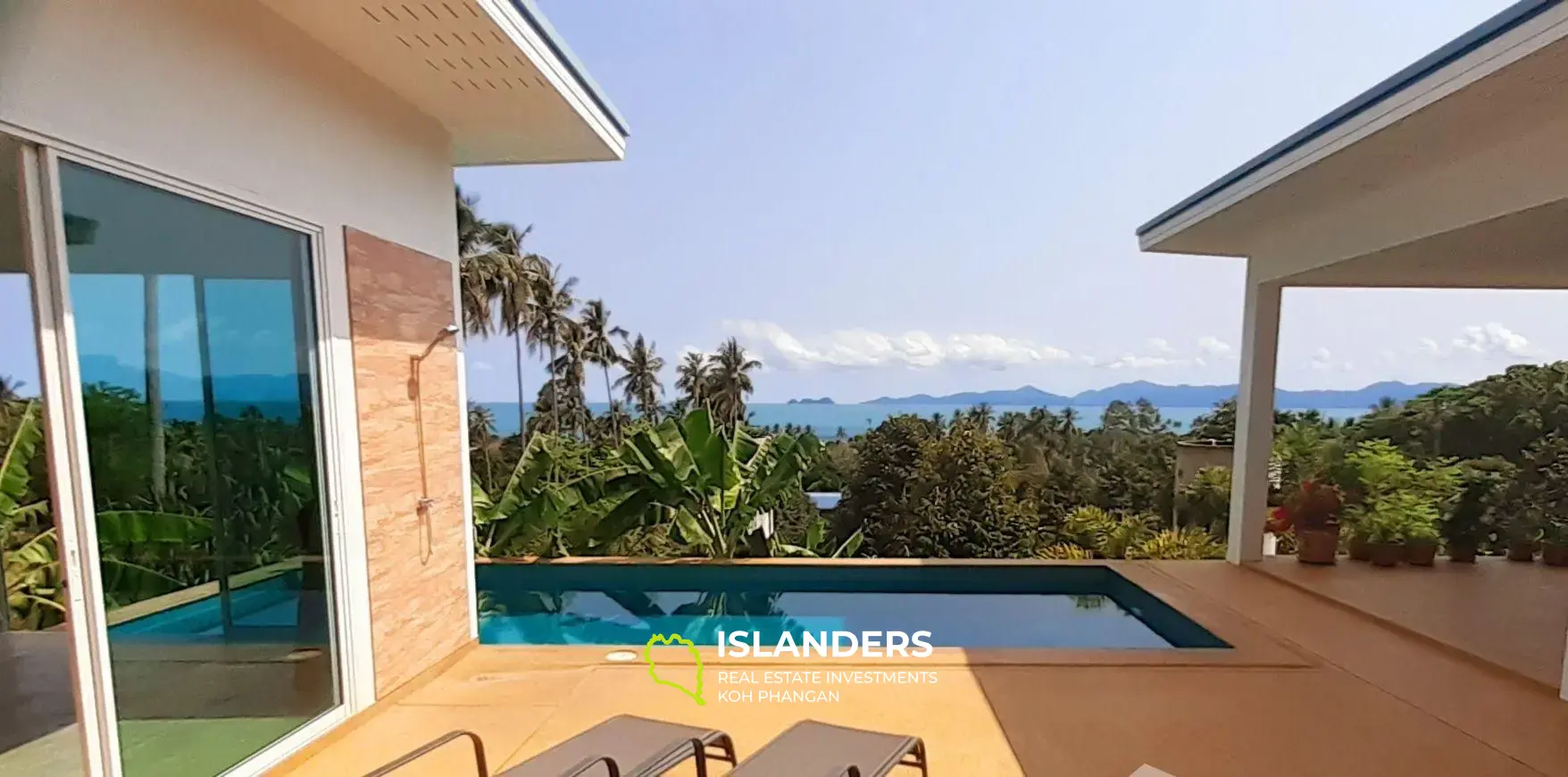 Villa de 3 chambres avec vue sur la mer à Bangpor à vendre