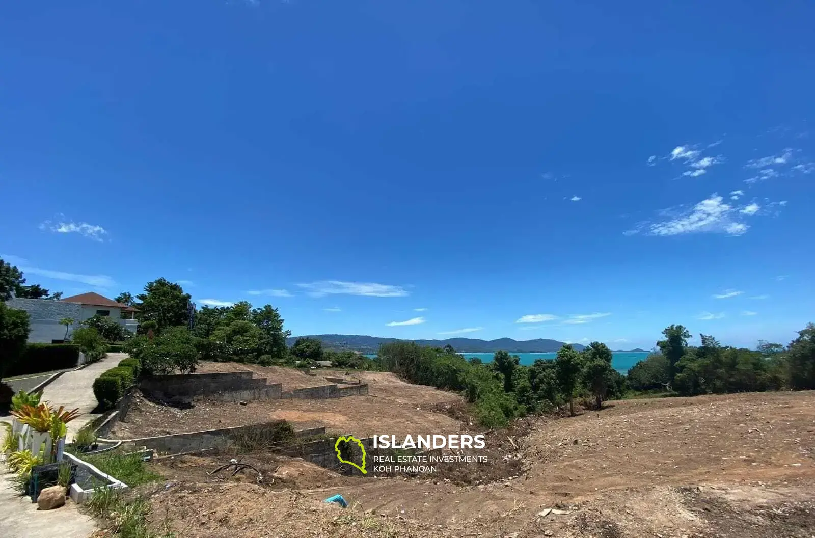 792 SQM Sea View Land for Sale in Bophut