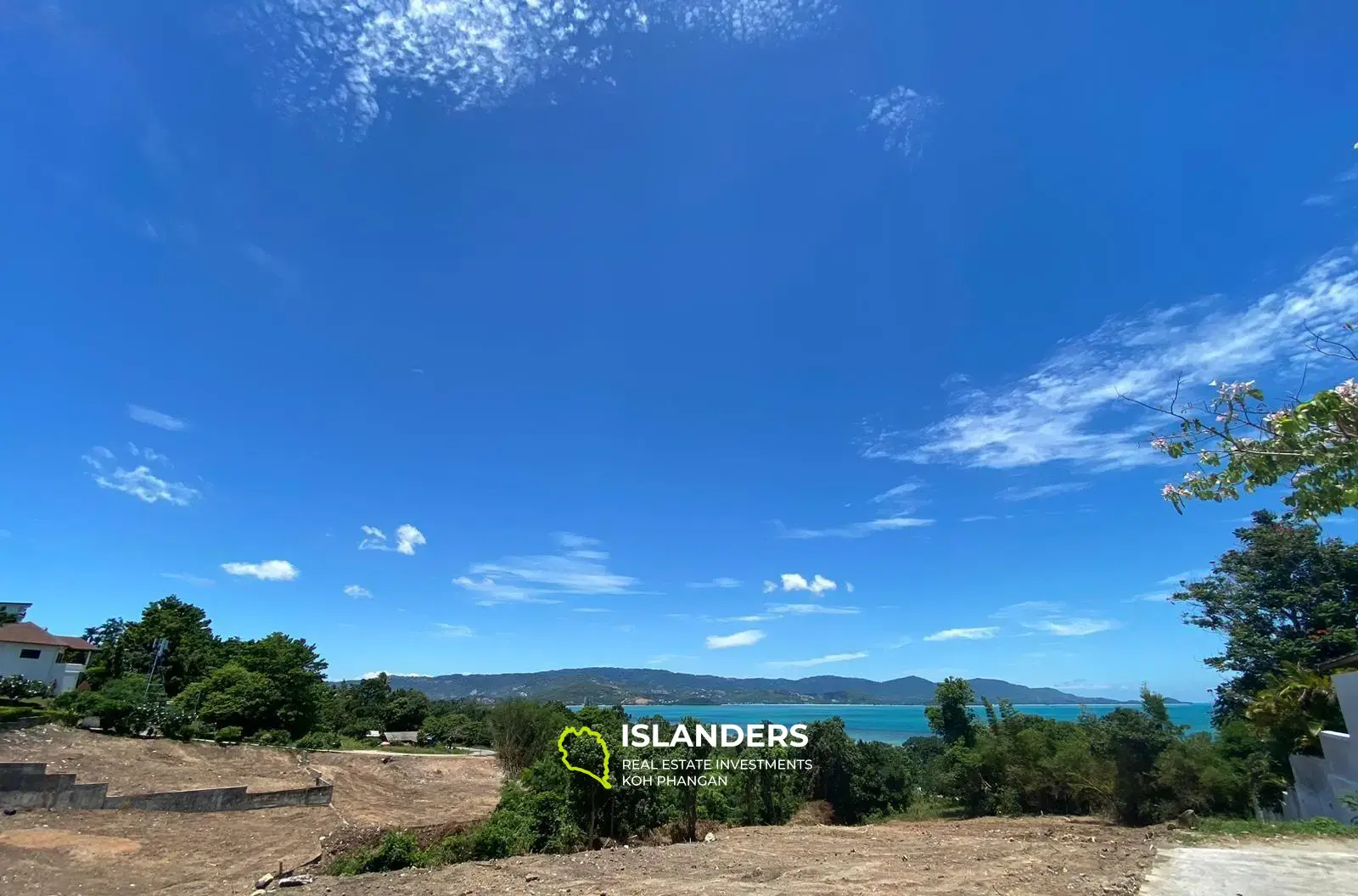 792 SQM Sea View Land for Sale in Bophut