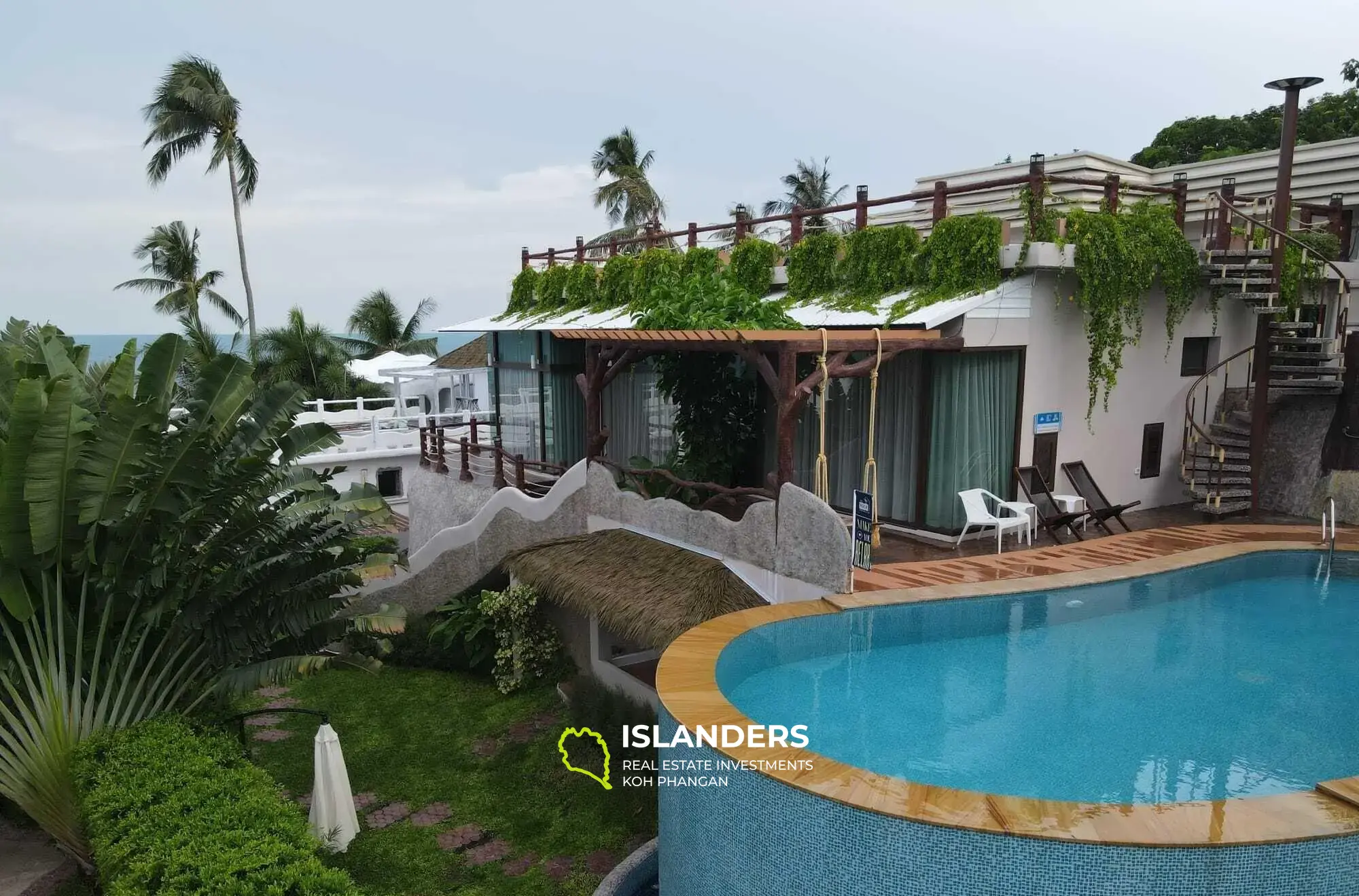 Neu renoviertes Strandresort zum Verkauf in Koh Samui