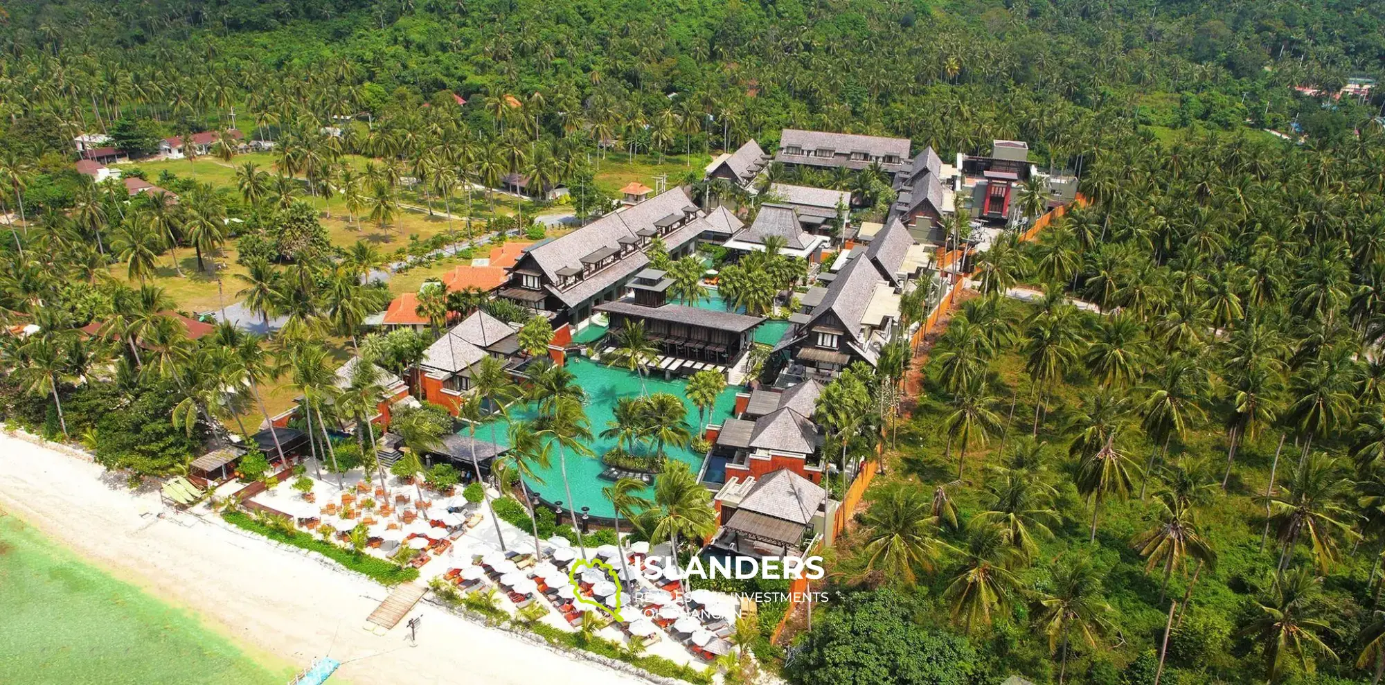 Resort de luxe sur la plage à vendre à Koh Samui