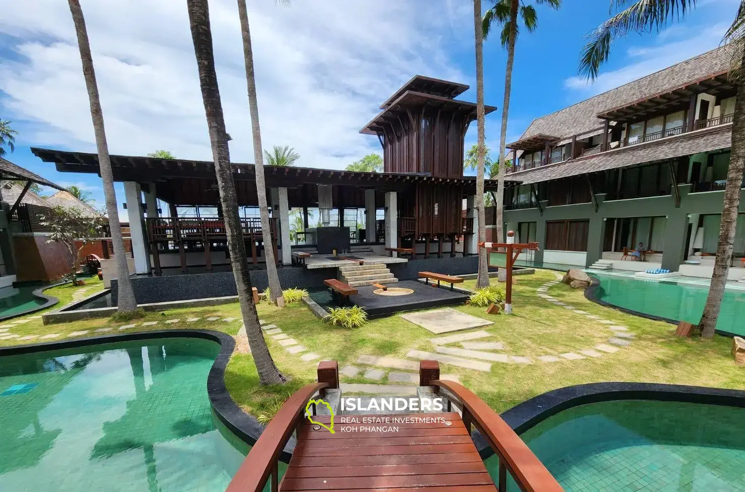 Resort de luxe sur la plage à vendre à Koh Samui