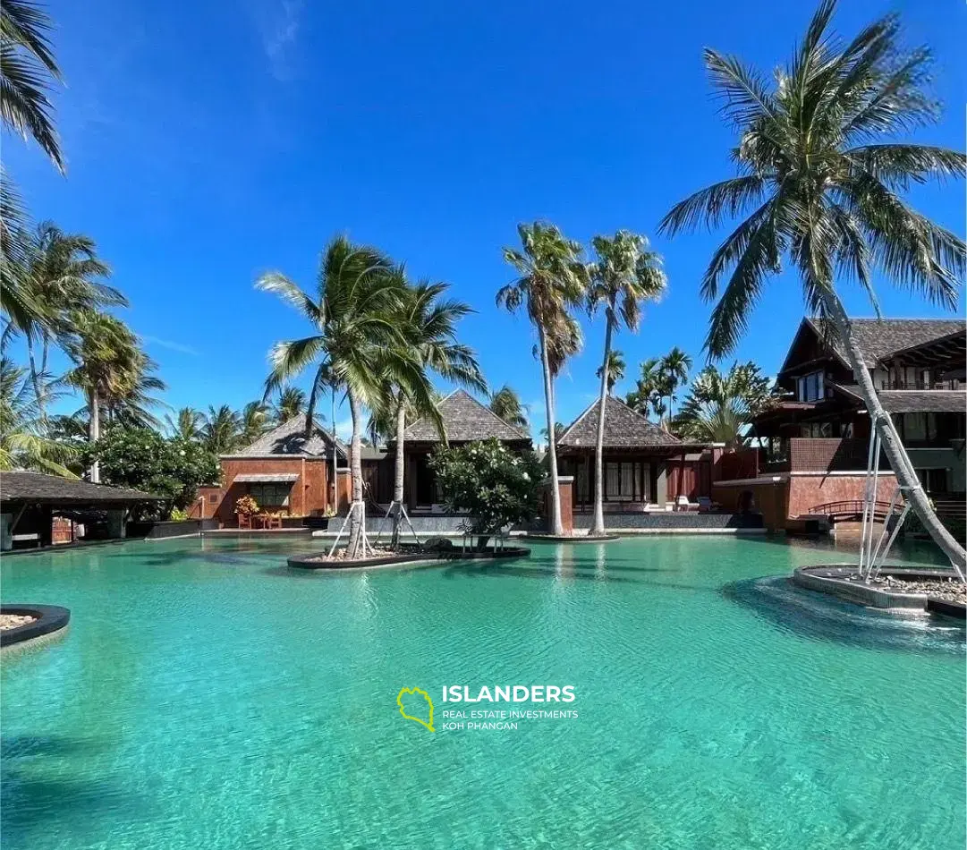 Resort de luxe sur la plage à vendre à Koh Samui