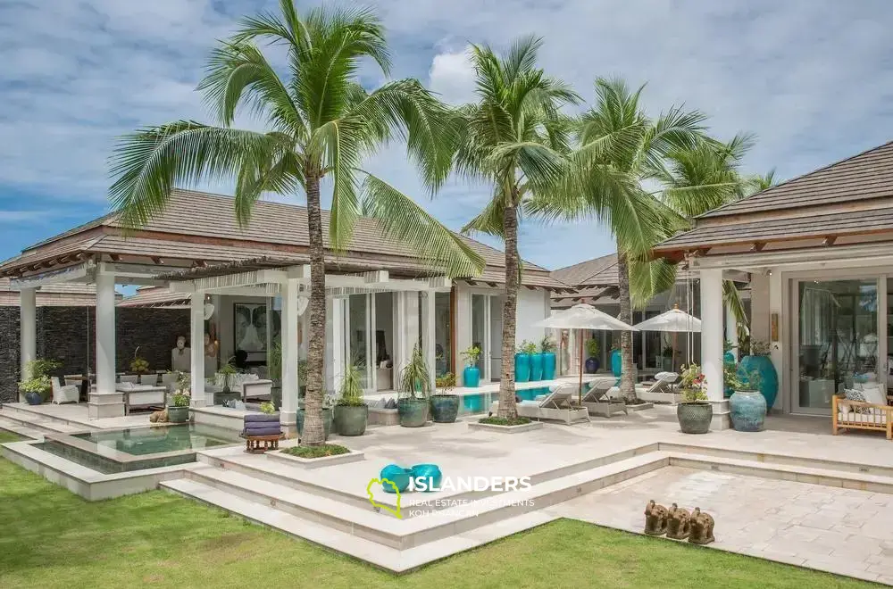 Incroyable villa de 5 chambres en bord de mer à Chaweng