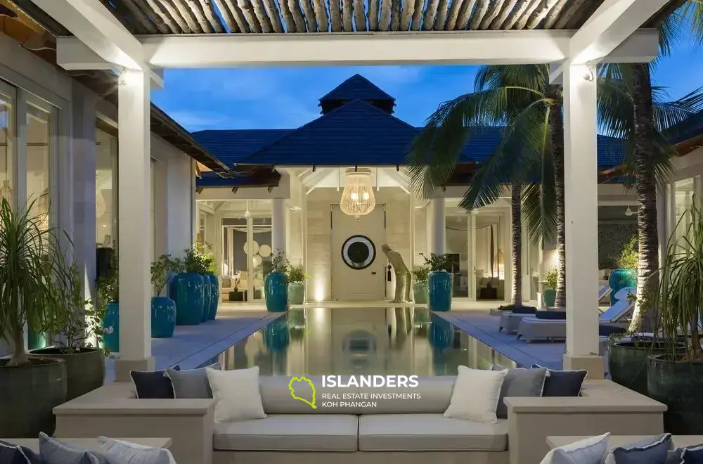 Incroyable villa de 5 chambres en bord de mer à Chaweng