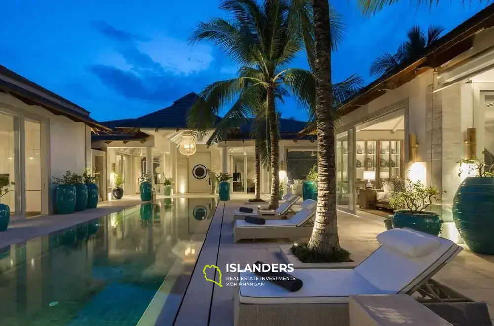 Incroyable villa de 5 chambres en bord de mer à Chaweng