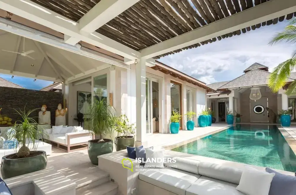 Incroyable villa de 5 chambres en bord de mer à Chaweng