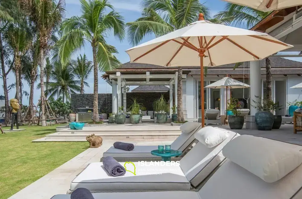 Incroyable villa de 5 chambres en bord de mer à Chaweng