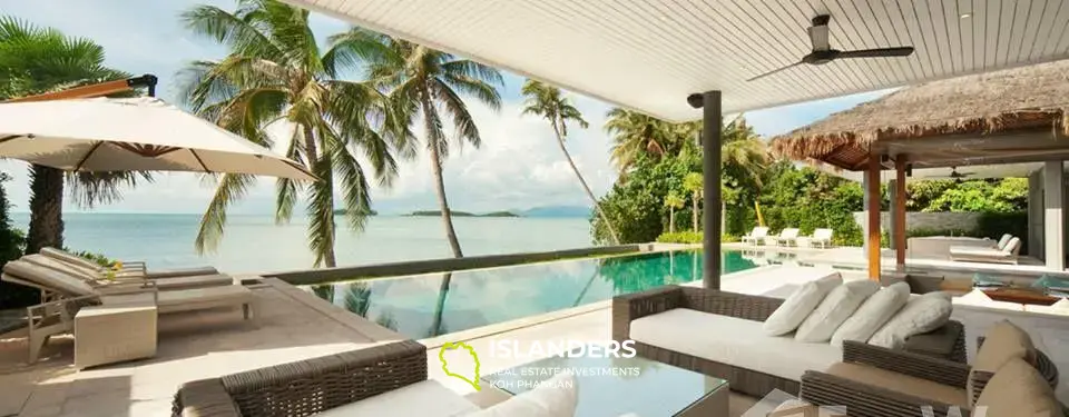 6 ห้องนอน Sunset Beachfront Villa ในปลายแหลมสำหรับขาย