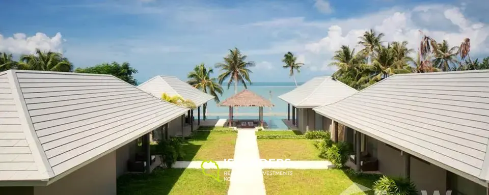 6 Schlafzimmer Sunset Beachfront Villa in Plai Laem zu verkaufen