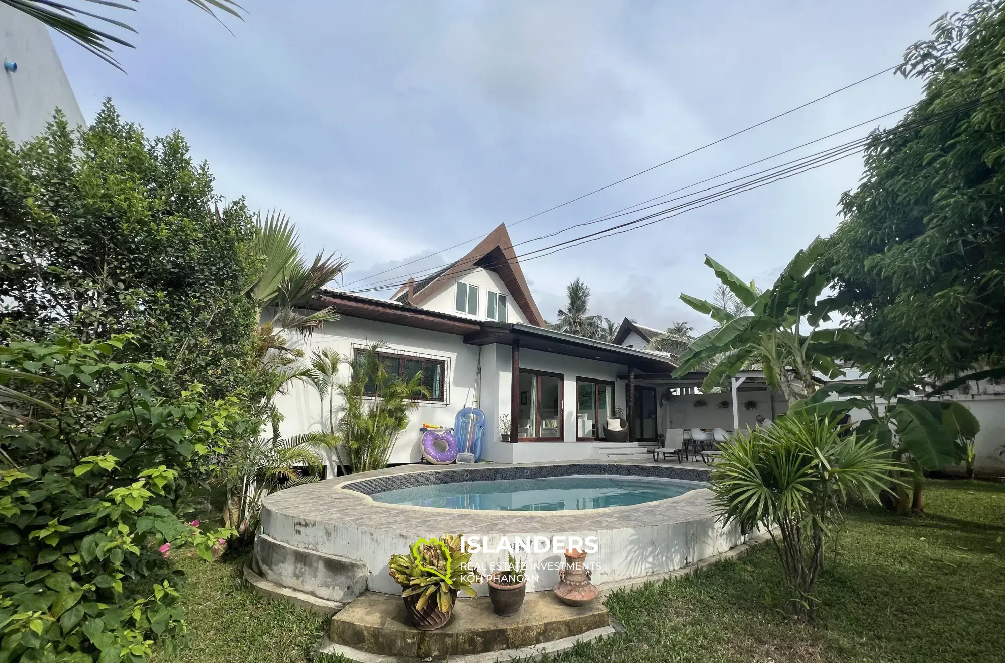 Villa de 4 chambres avec piscine à Bo Phut