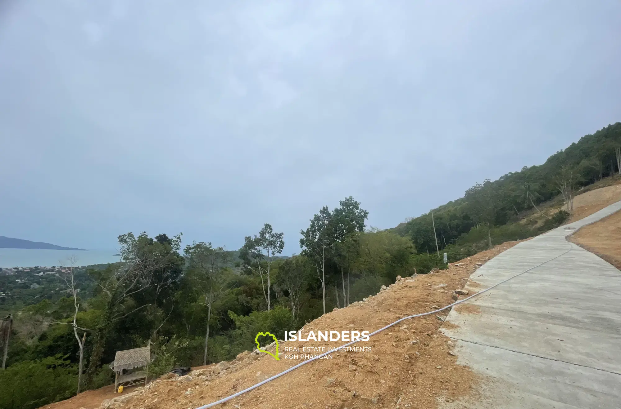 1 Rai Atemberaubendes Grundstück mit Meerblick in Bophut zu verkaufen