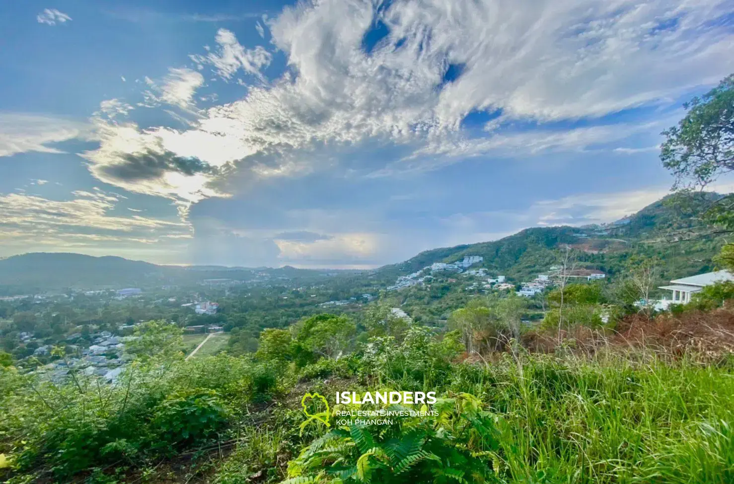 Superbe terrain avec vue sur la mer à Bo Phut à vendre