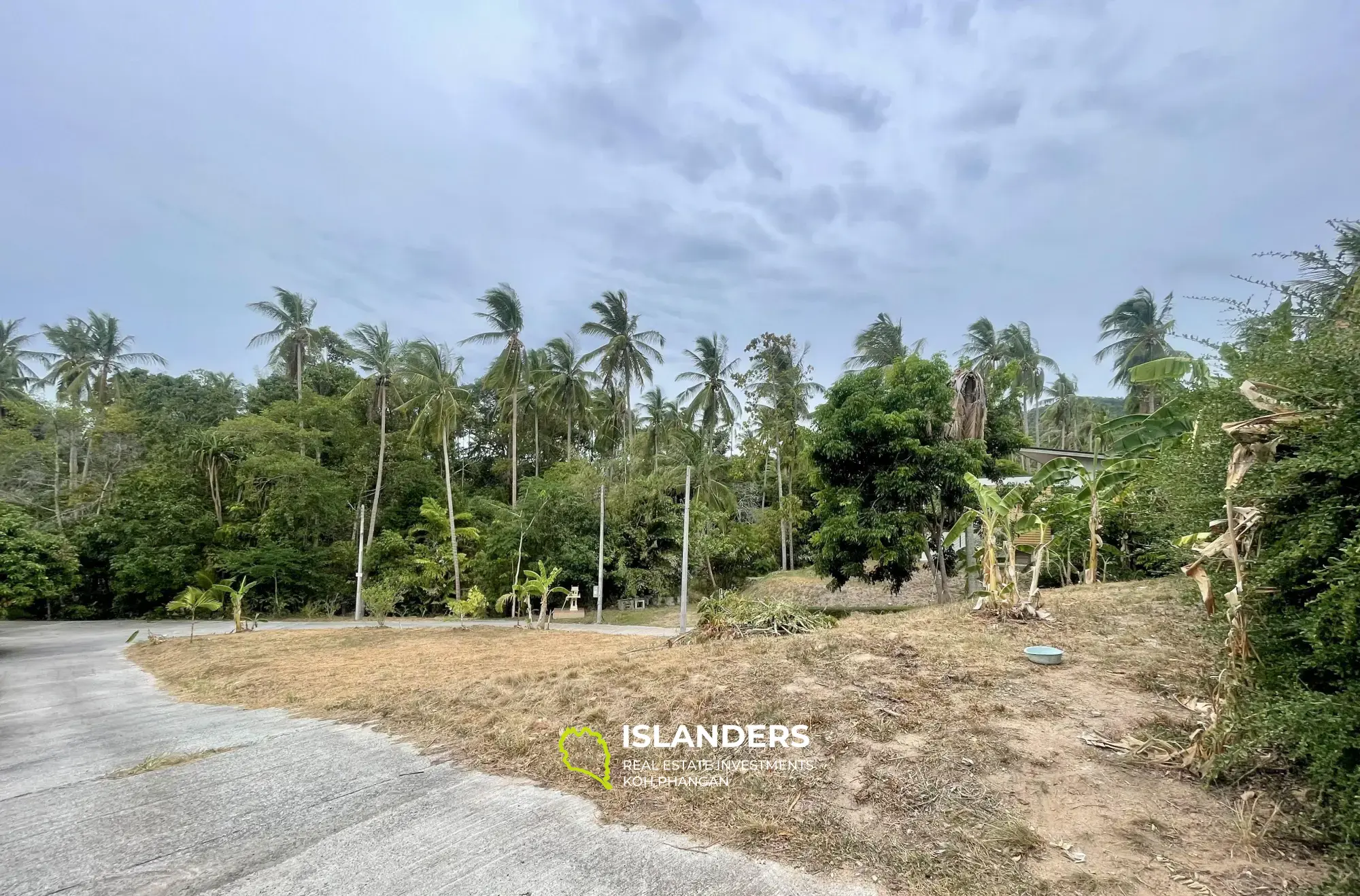 495 SQM. Garden View Land at Ban Tai for Sale 