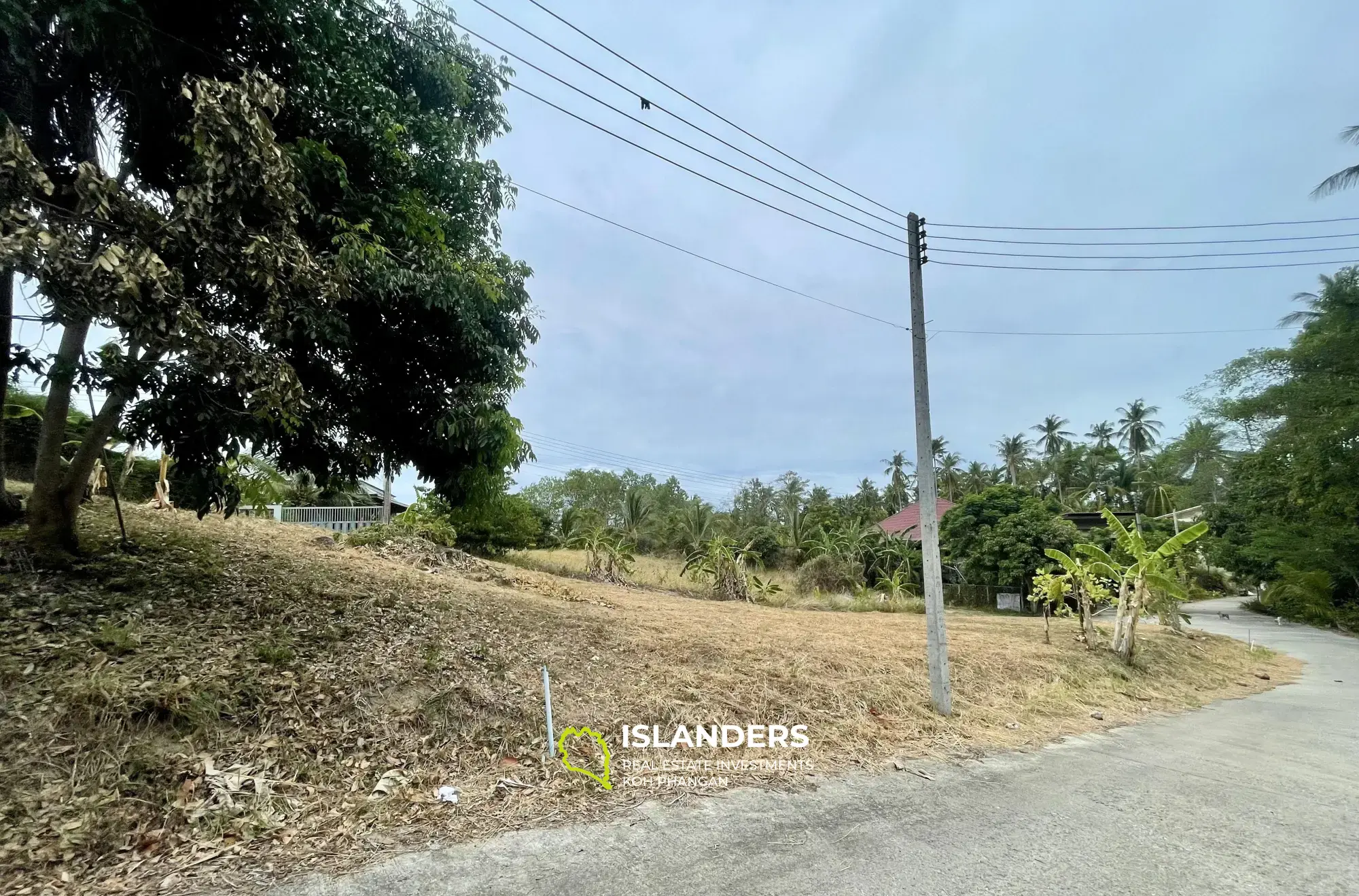 495 SQM. Garden View Land at Ban Tai for Sale 