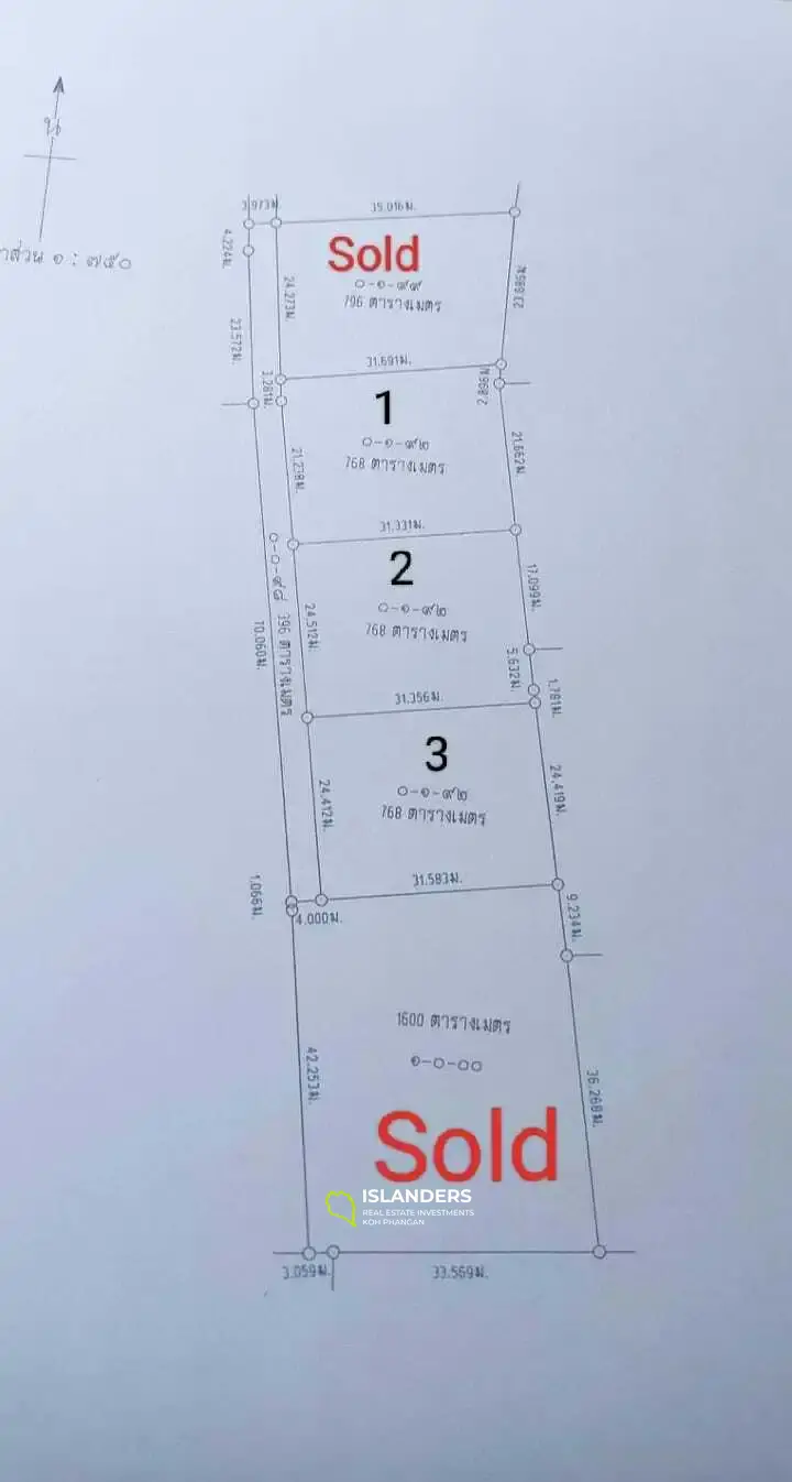 Scenic Land Plot with Mountain and Coconut Palm Views