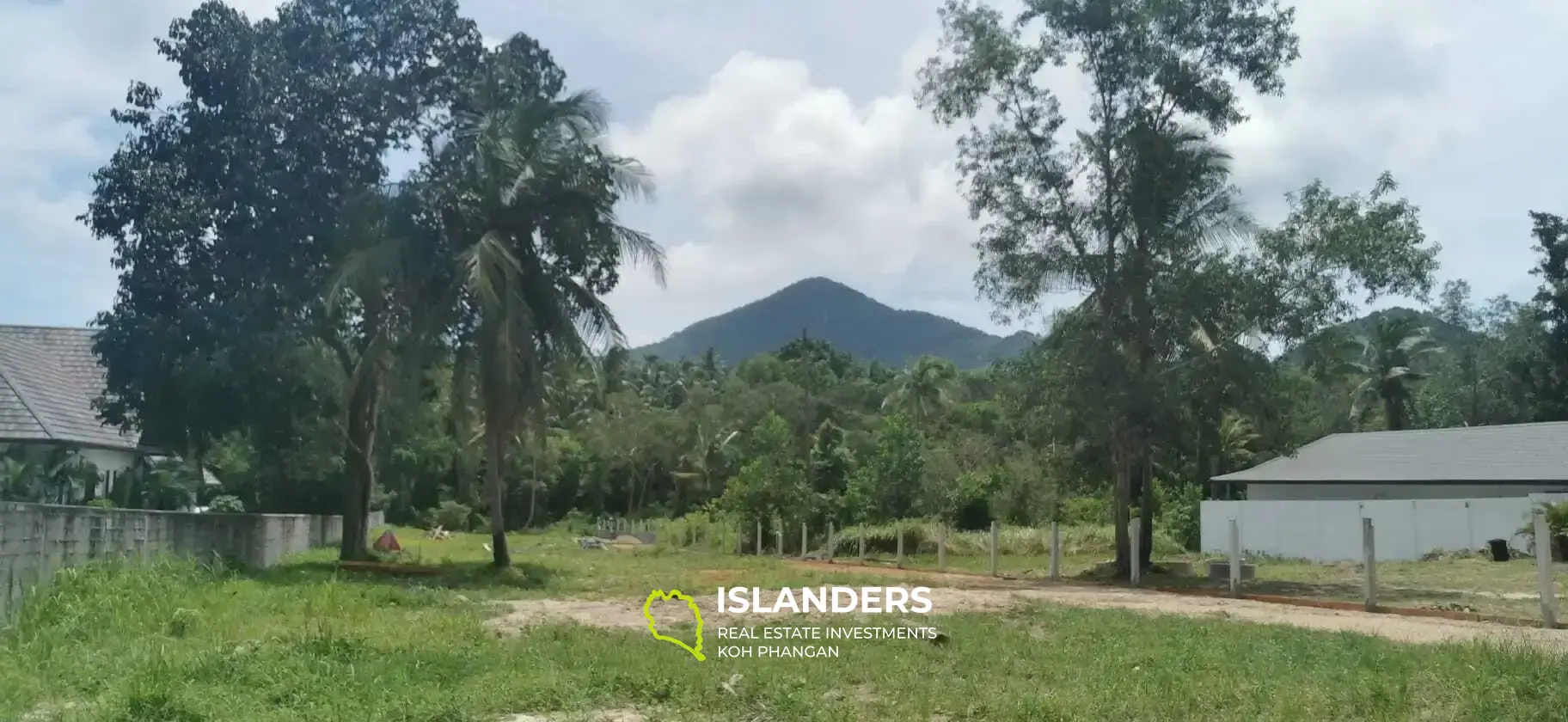 parcelles avec vue sur la montagne au coeur de Koh Phangan