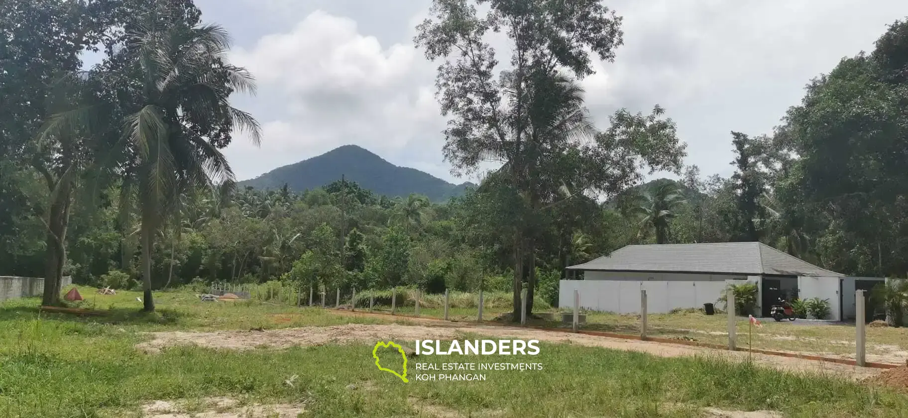 parcelles avec vue sur la montagne au coeur de Koh Phangan