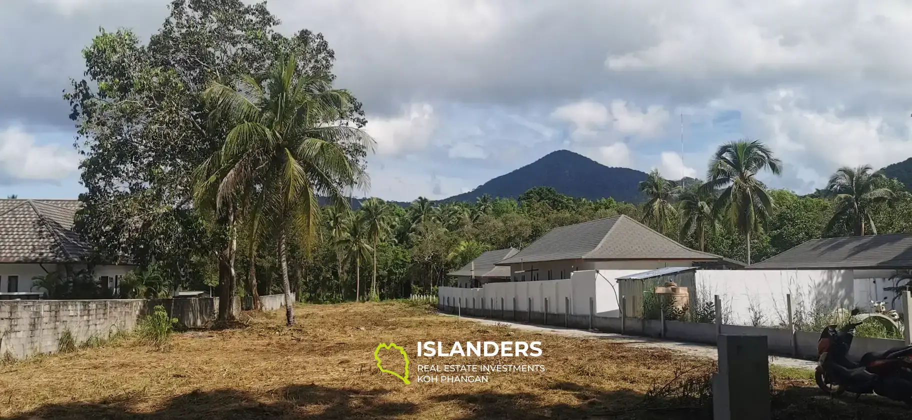 parcelles avec vue sur la montagne au coeur de Koh Phangan