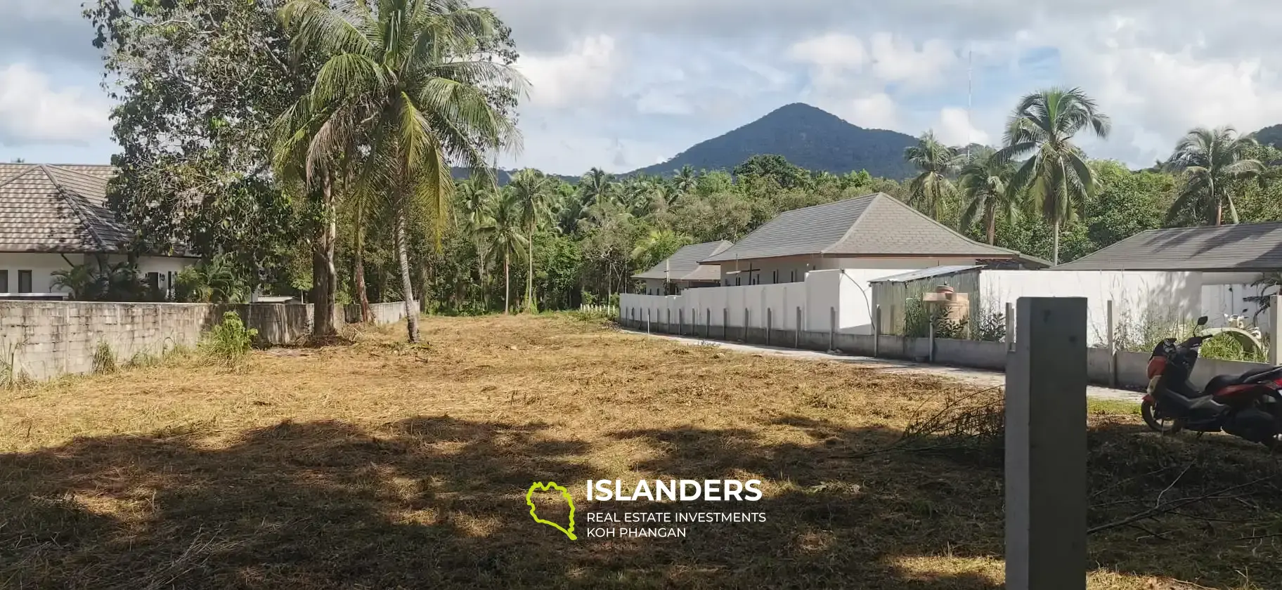 parcelles avec vue sur la montagne au coeur de Koh Phangan