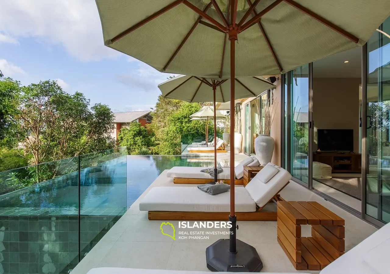 Balinese-Inspired 3 BR Private Pool Villa on Haad Salad