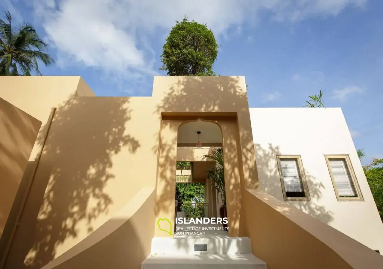 Luxusvilla mit 3 Schlafzimmern und Meerblick auf Haad Salad