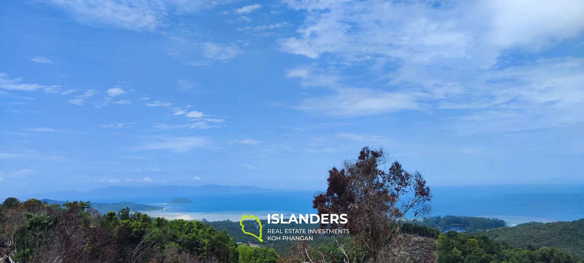 360° Haad Yao superbe terrain avec vue sur la mer. Le meilleur terrain de Koh Phangan.