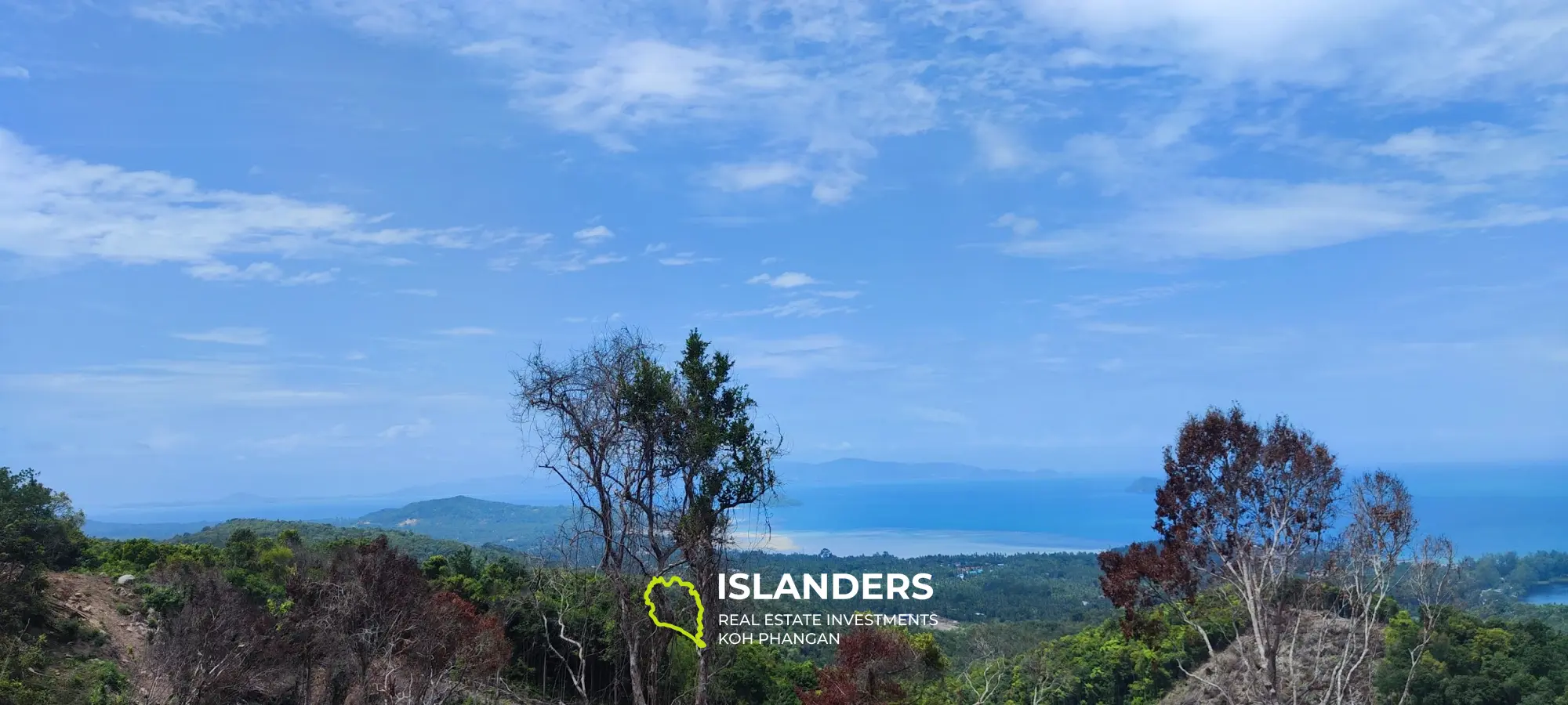 360° Haad Yao superbe terrain avec vue sur la mer. Le meilleur terrain de Koh Phangan.