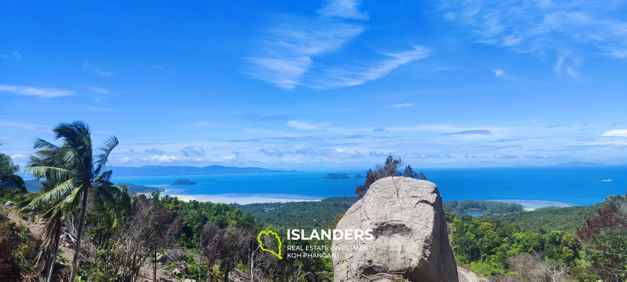 360° Haad Yao superbe terrain avec vue sur la mer. Le meilleur terrain de Koh Phangan.