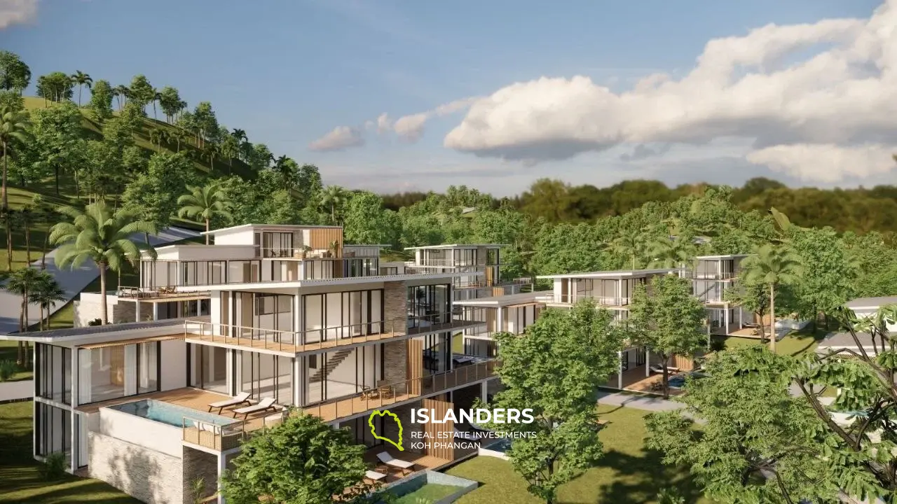 Beaux appartements Chalokum en bail dans une forêt de palmiers 120m²