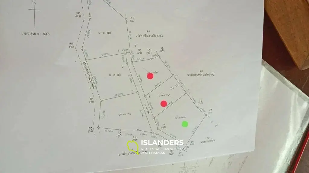 Plot with picturesque views of Chaloklum Bay