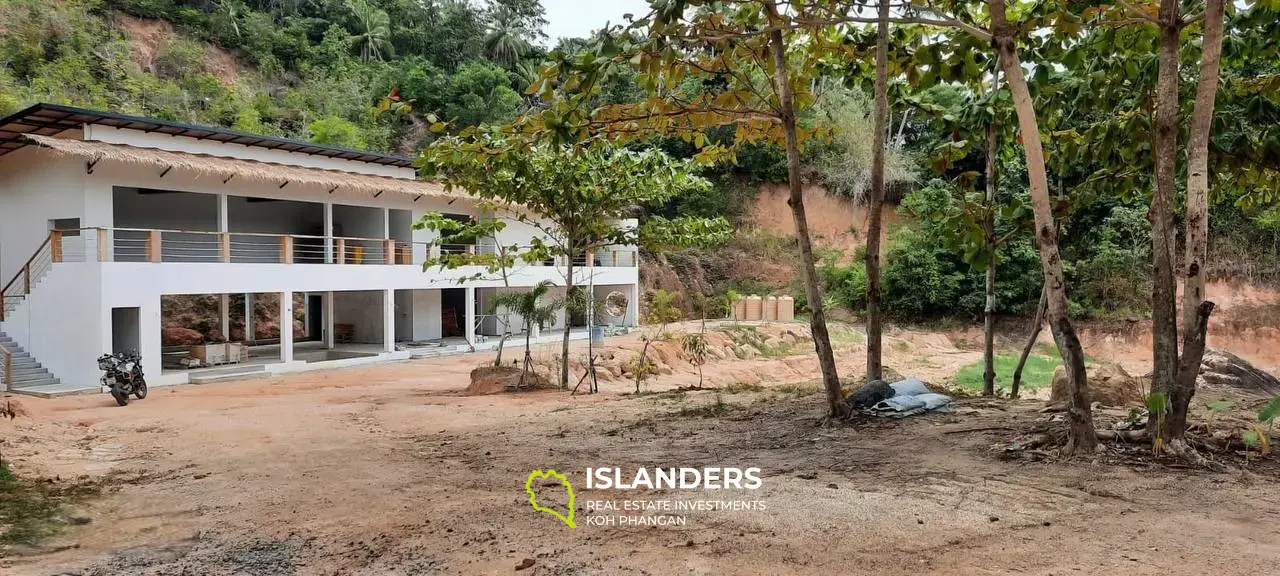 Villa moderne de 4 chambres avec infrastructure unique avec terrain 5 rai