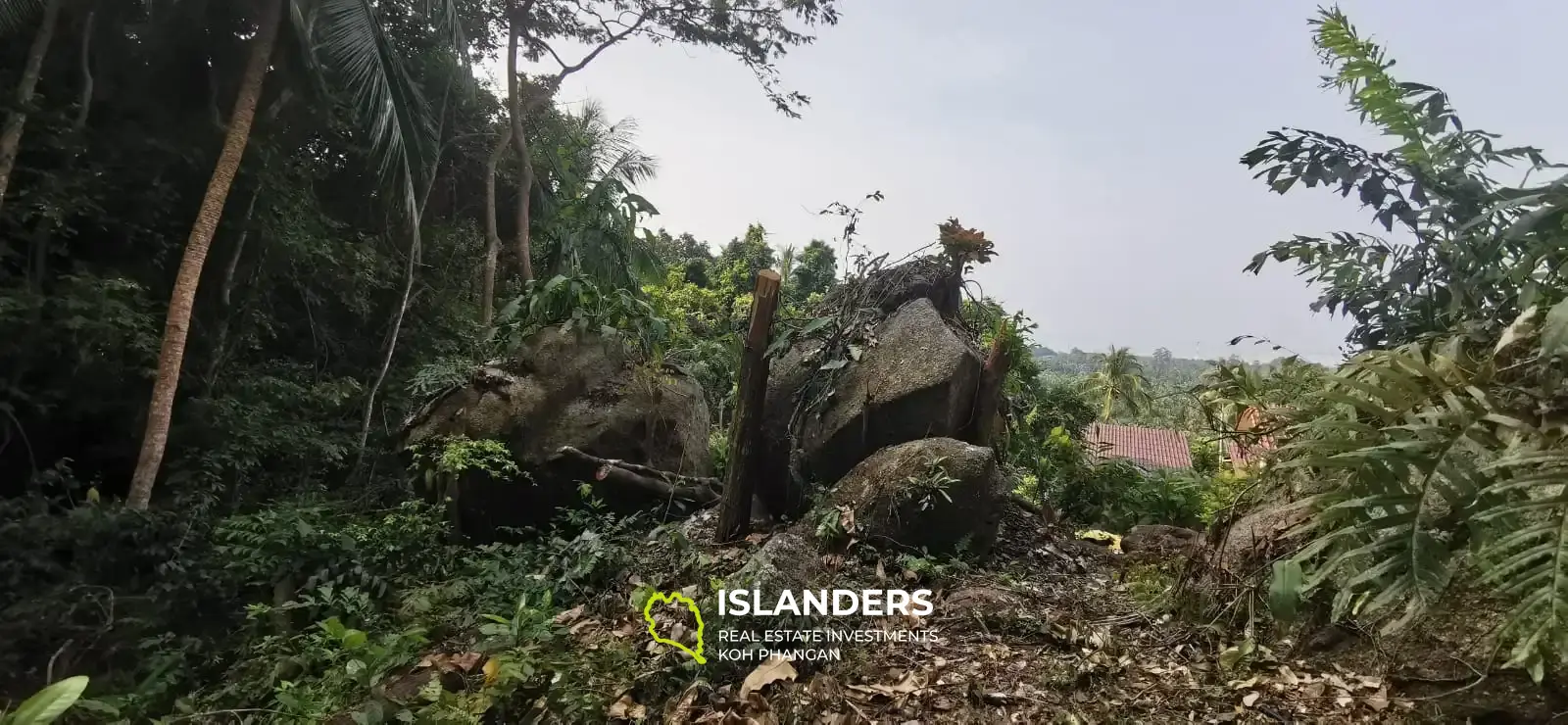 Joli terrain vue mer situé à Bankai