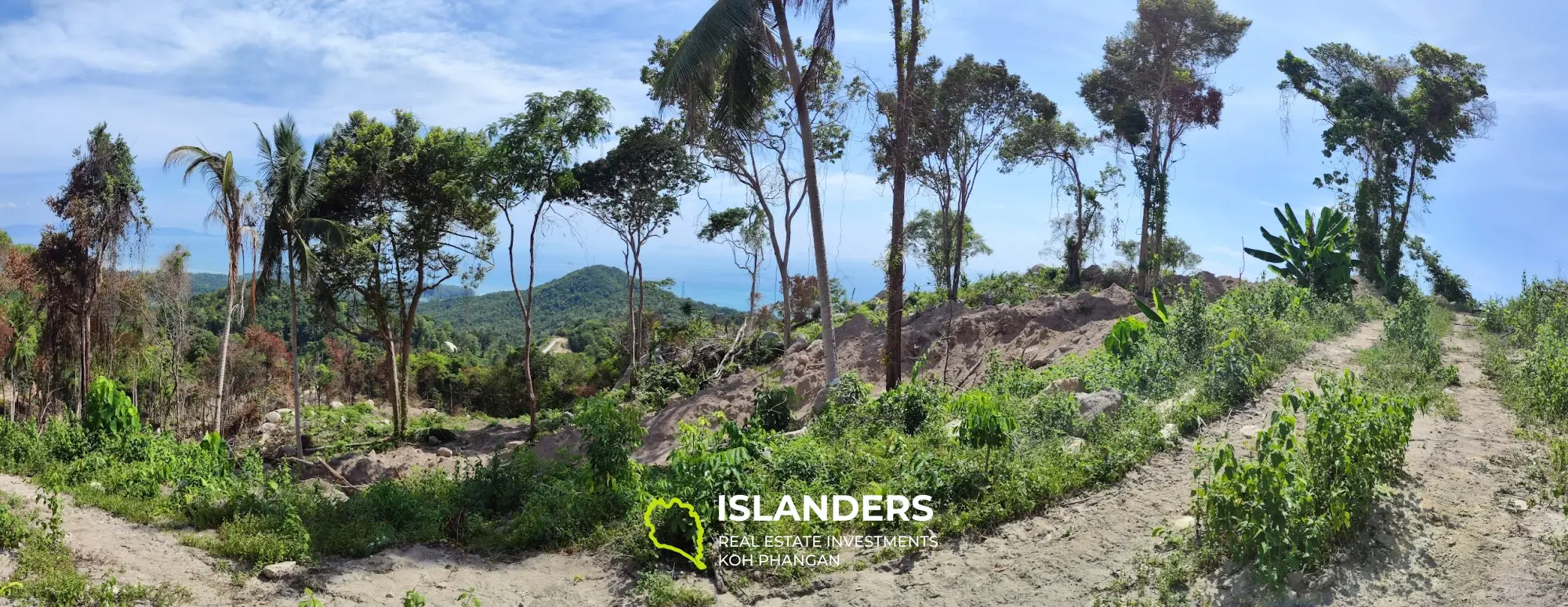 Superbe terrain avec vue sur la mer sur Haad Yao (2.4475 rai)