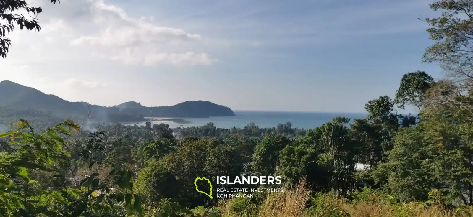 Vue imprenable sur la mer à Chaloklum