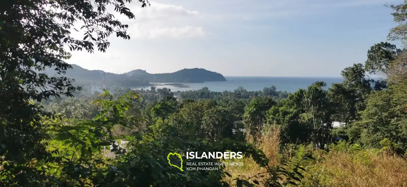 Vue imprenable sur la mer à Chaloklum