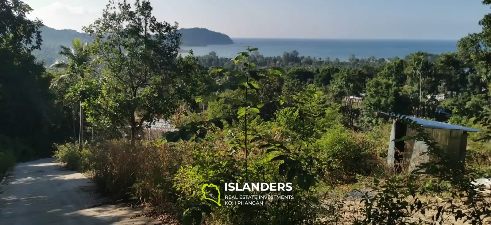 Vue imprenable sur la mer à Chaloklum