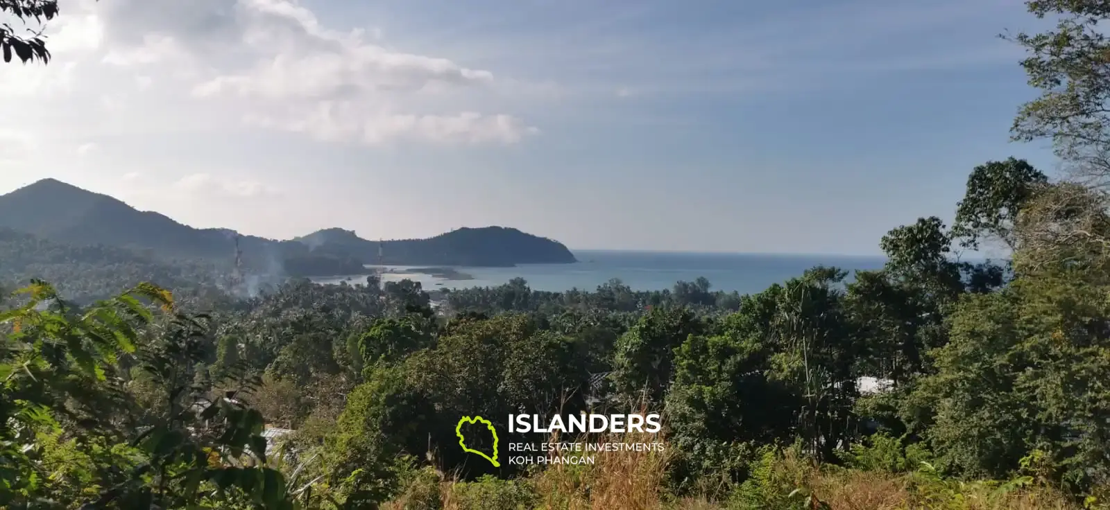 Vue imprenable sur la mer à Chaloklum