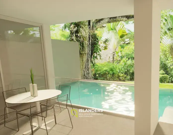Luxury 2-bedroom suite with private pool in an idyllic residence