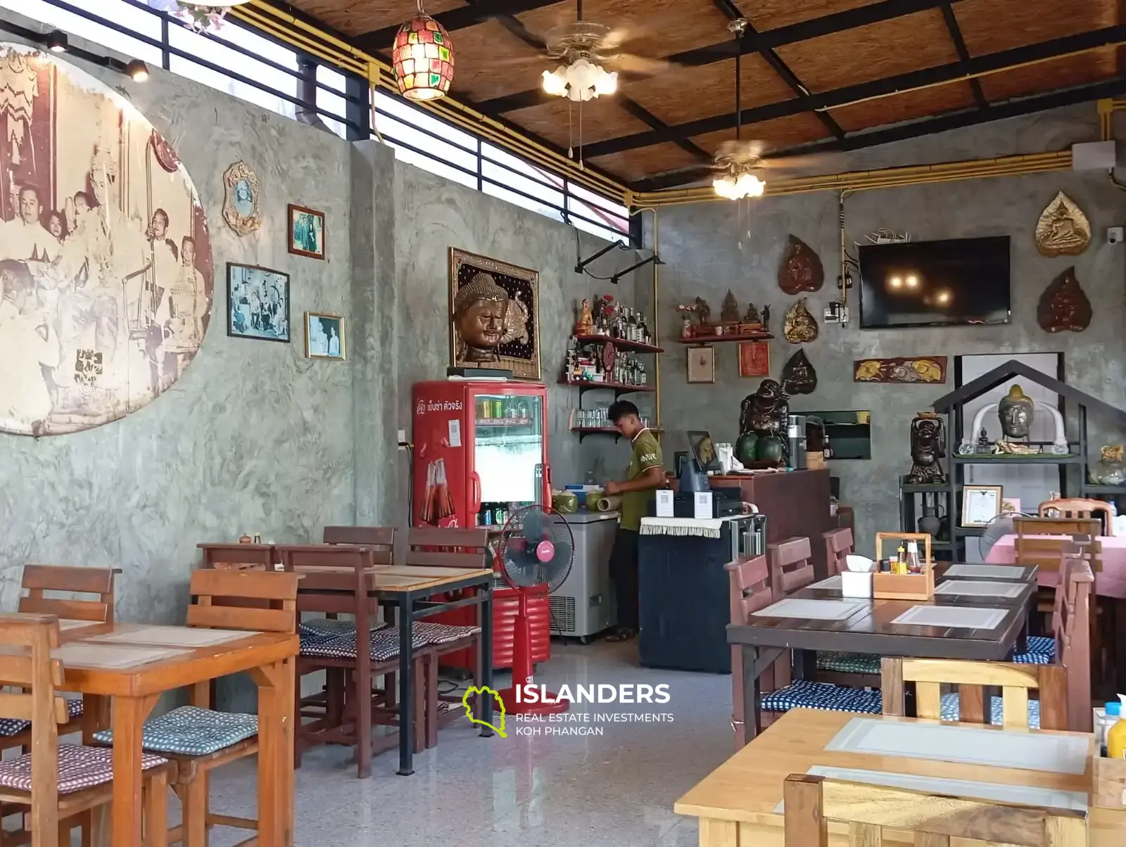 Schönes Restaurant in Rawai (Zone Soi Saiyuan), bereit für den Empfang von Kunden