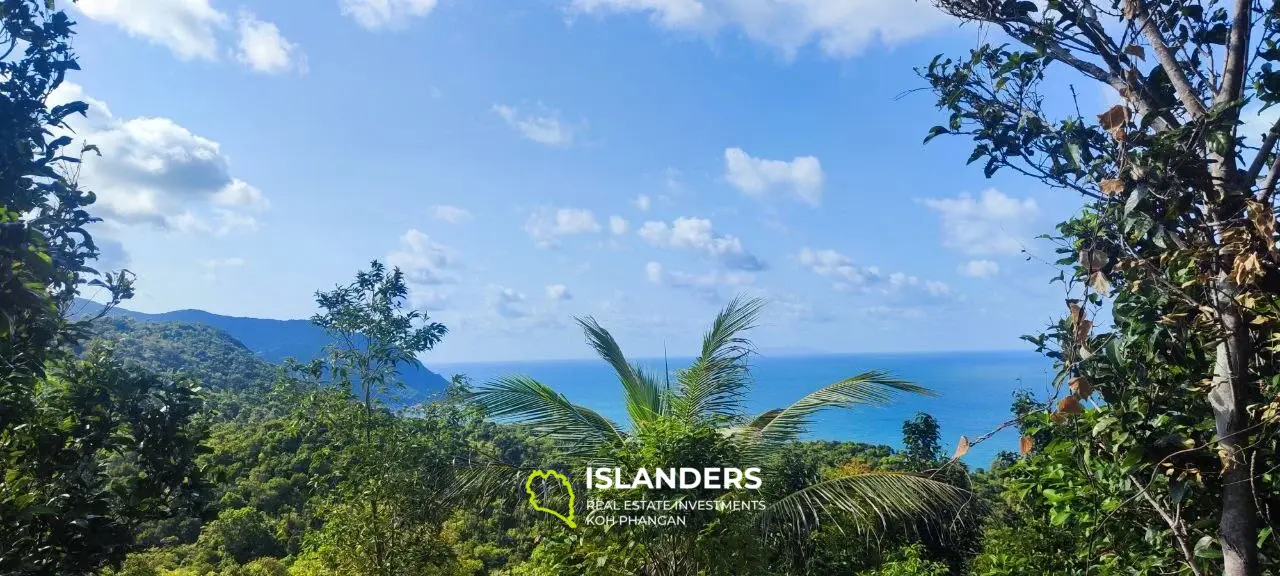 2 Rai, toller Meerblick 360' Thong Nai Pan mit Blick auf Koh Tao