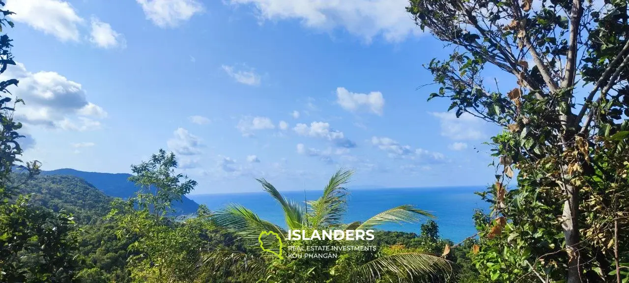 2 Rai, toller Meerblick 360' Thong Nai Pan mit Blick auf Koh Tao