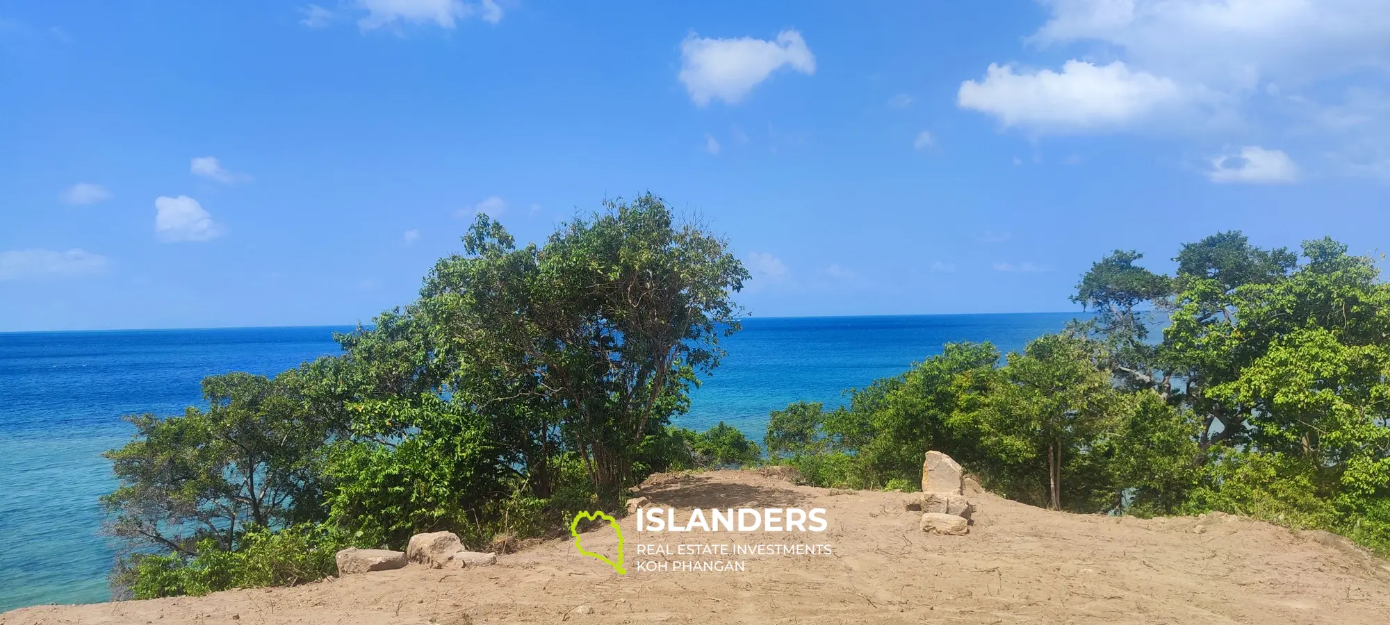 Superbe terrain avec vue sur la mer sur Koh Phangan, Haad Tien à vendre, 2533 m², 1,58 Rai, à 2 minutes de la plage