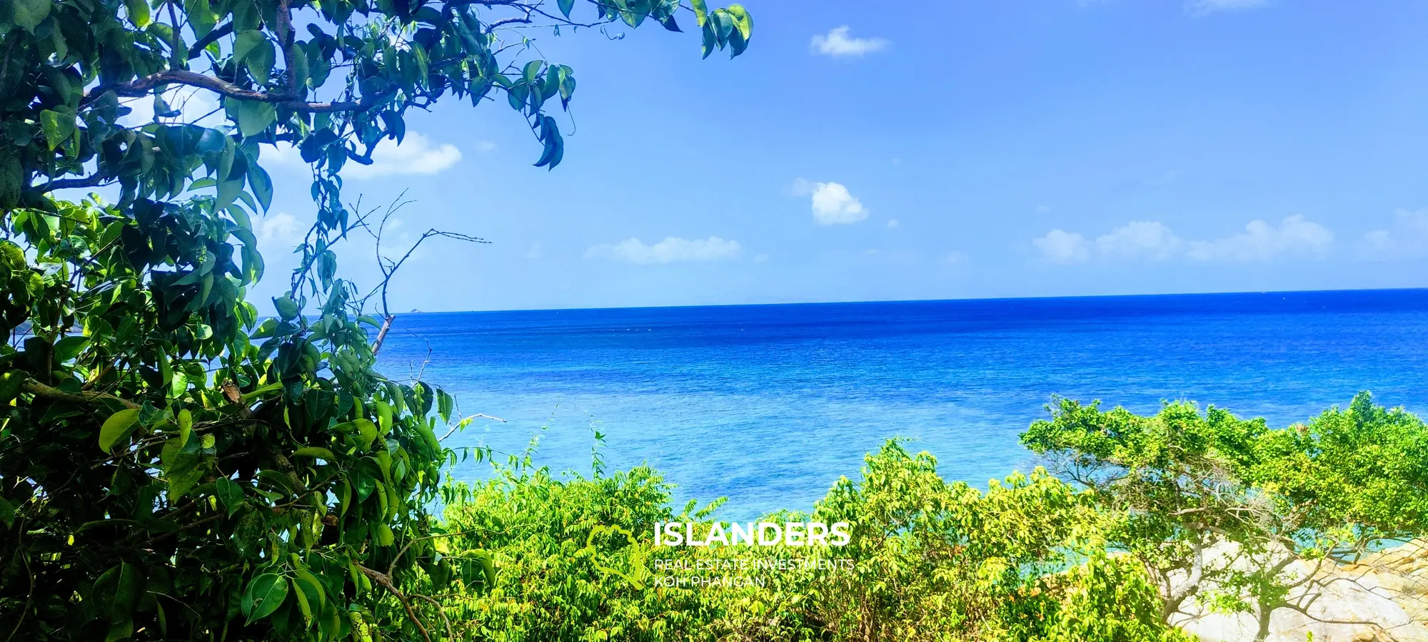 Wunderschönes Grundstück mit Meerblick auf Koh Phangan, Haad Tien zu verkaufen, 3054 m², 1,91 Rai, 2 Minuten zum Strand