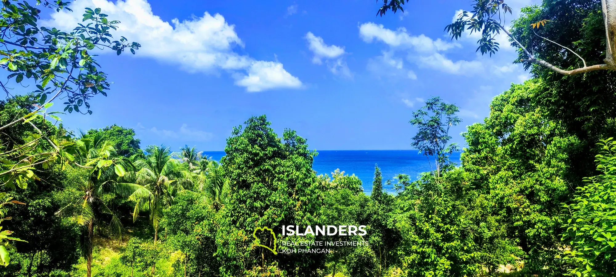 Wunderschönes Grundstück mit Meerblick auf Koh Phangan, Haad Tien zu verkaufen, 2577 m², 1,61 Rai, 2 Minuten zum Strand