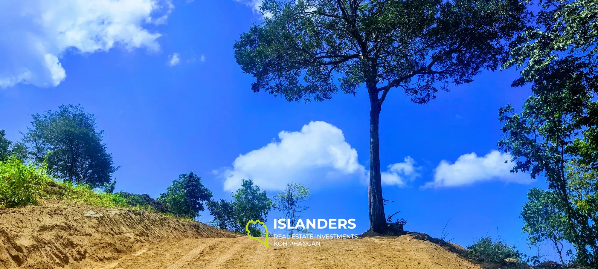 Grundstück mit Meerblick auf Koh Phangan, Haad Tien zu verkaufen, 1587 m², 0,99 Rai, 5 Minuten zum Strand