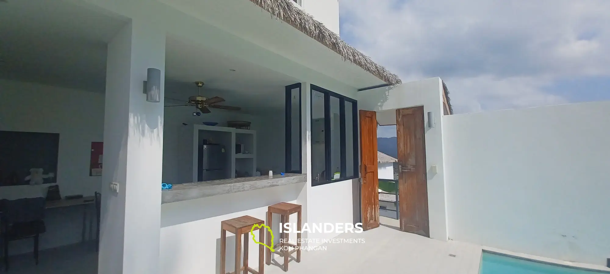 Lamai, villa3 bedrooms,nice sea view with swimming pool + jacuzzi