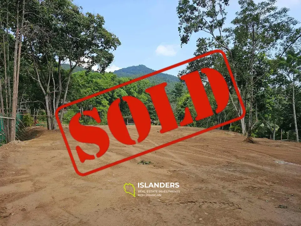 SOLD - Flat land in the jungle – 2,400 SqM