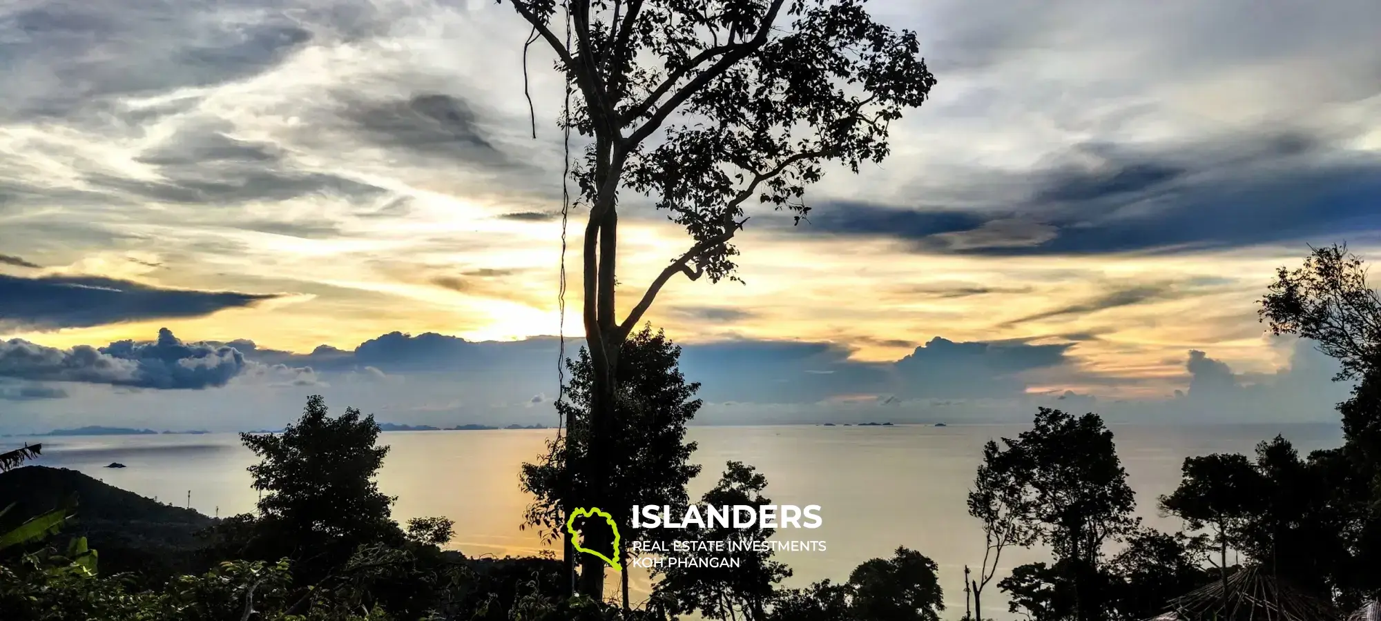 Coucher de soleil avec vue sur la mer absolument magnifique Haad Yao 4 Rai, Koh Phangan